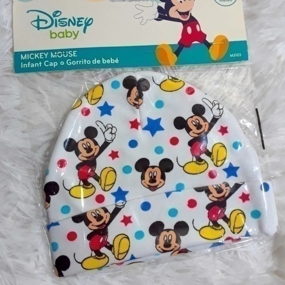 ☄Disney Baby Mickey Mouse Skully Cap-OS
